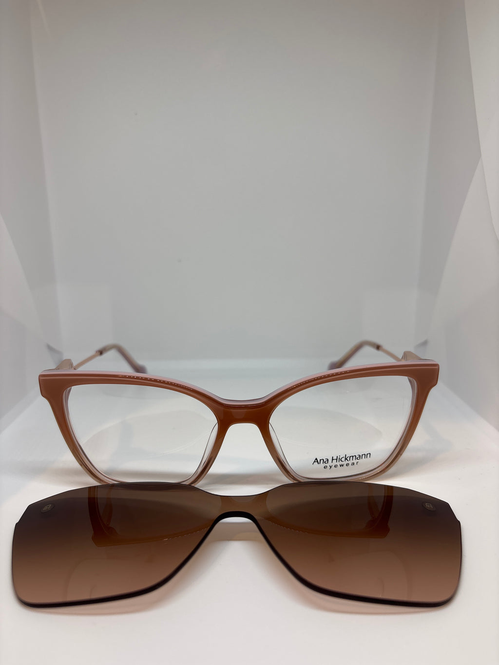 Armação Feminina Ana Hickmann Acetato clipon Vivi 3 K03