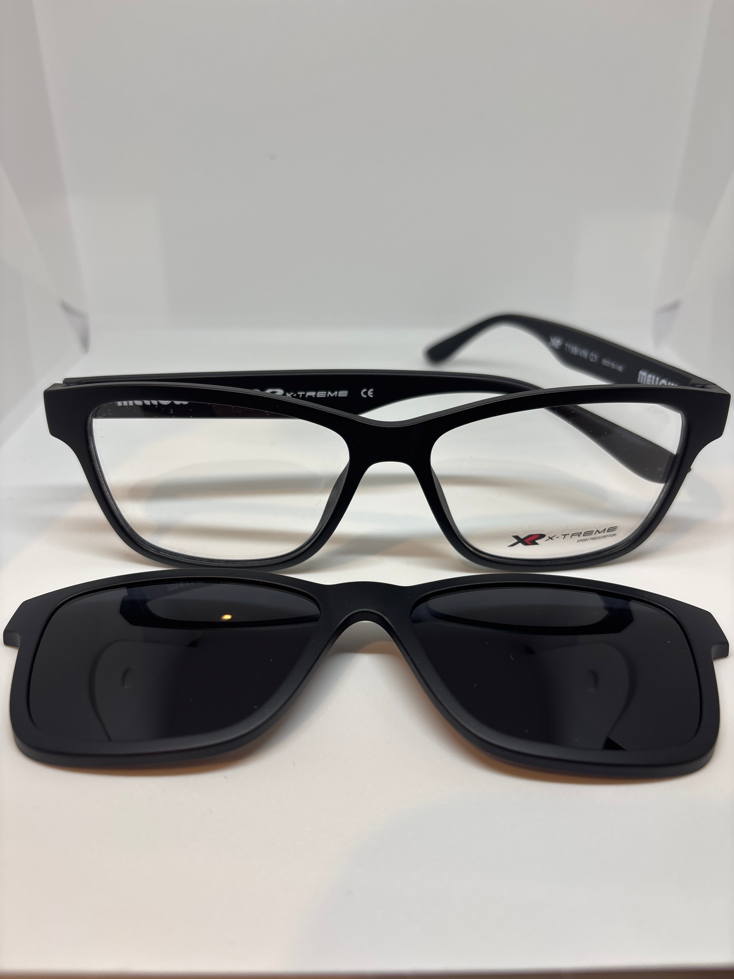 Armação Masculina Xtreme Acetato clipon Mello T198 C1