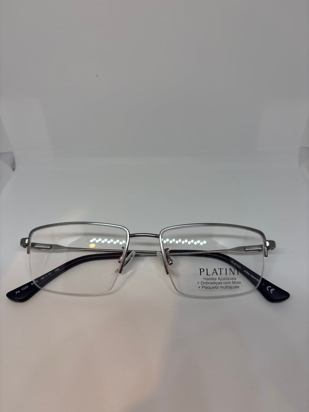 Armação Masculina Platini Metal Nylon 1223 M716