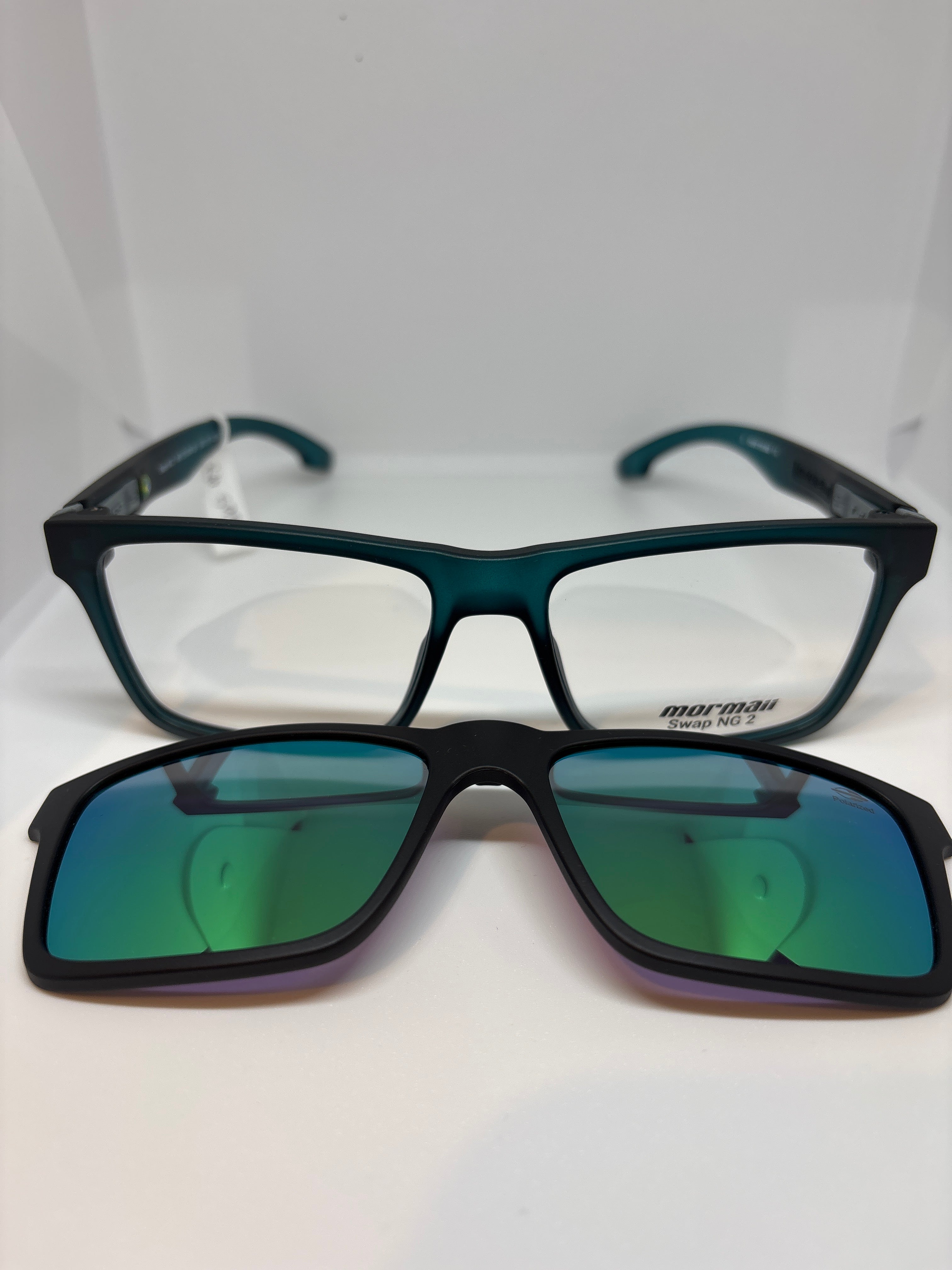 Armação Masculina Mormaii Acetato clipon M6153 KO04