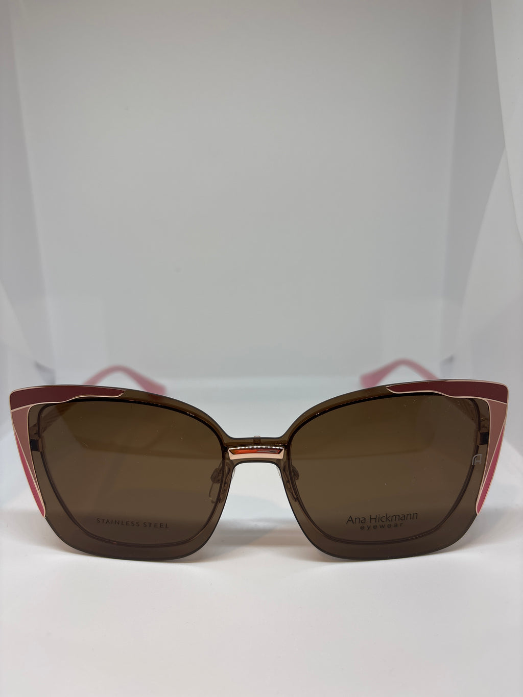 Armação Feminina Ana Hickmann Metal clipon Vivi 2 05A