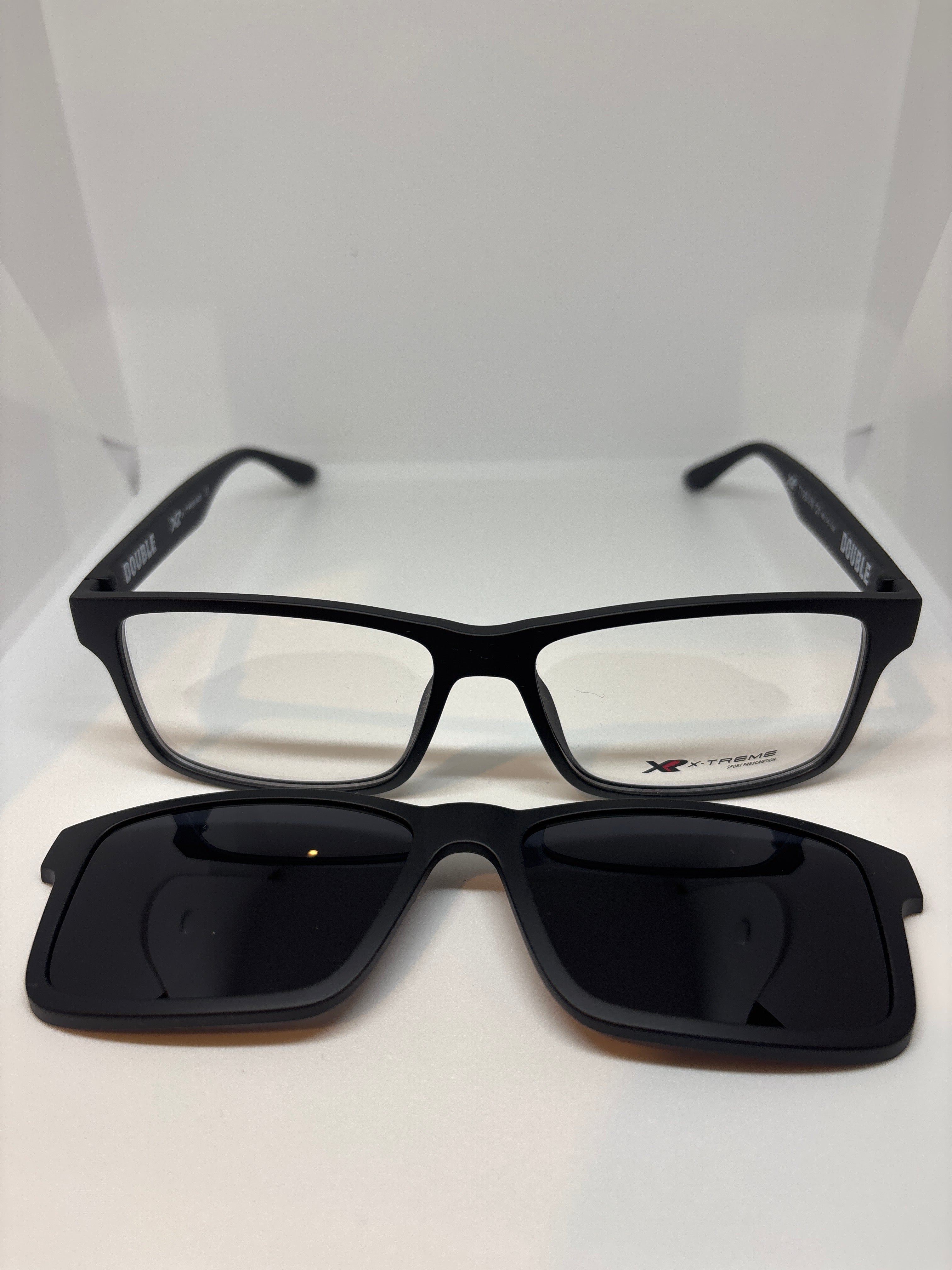 Armação Masculina Xtreme Acetato clipon Doublé T195 C1