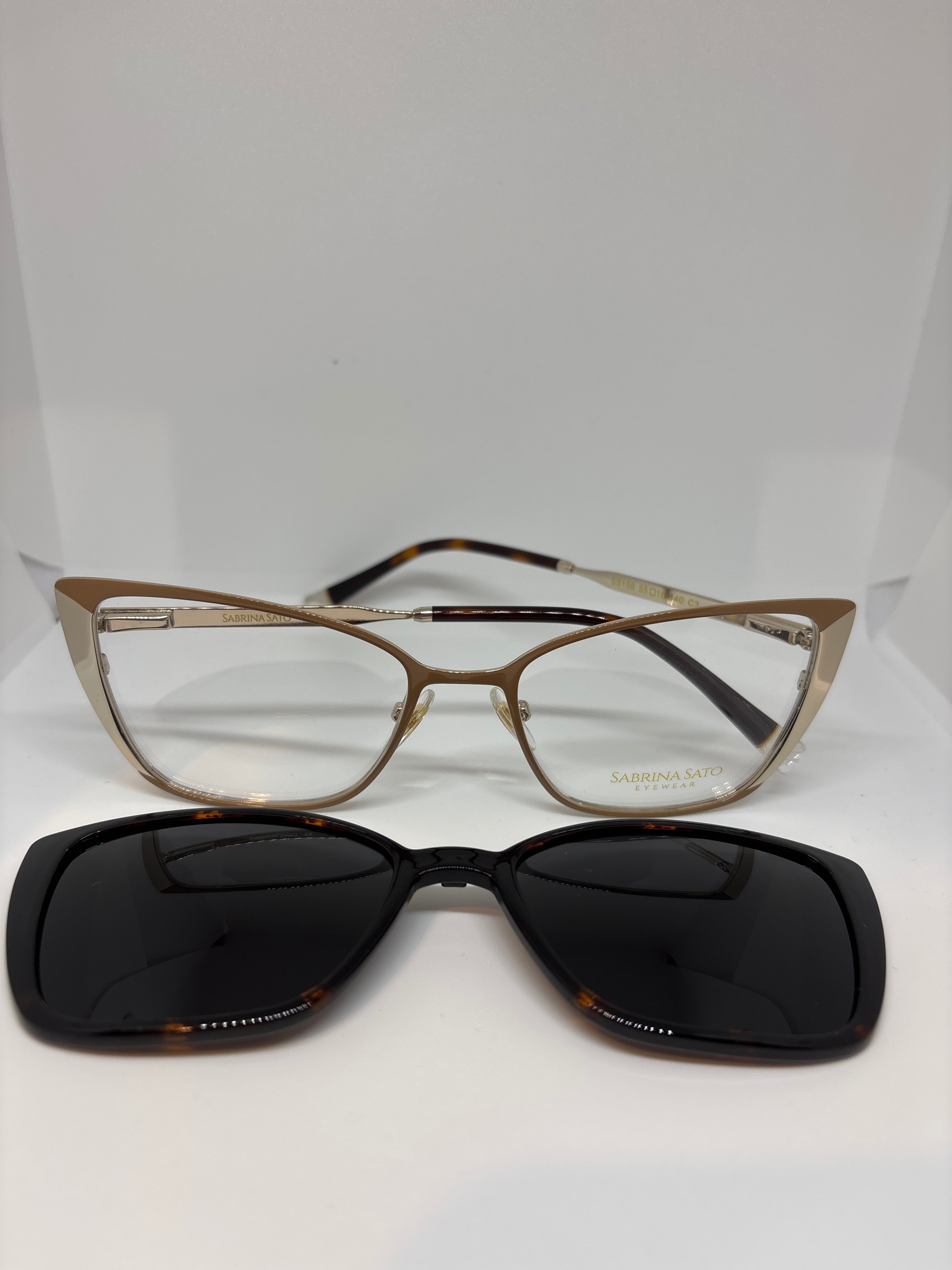 Armação Feminina Sabrina Sato Metal clipon SS156 C3