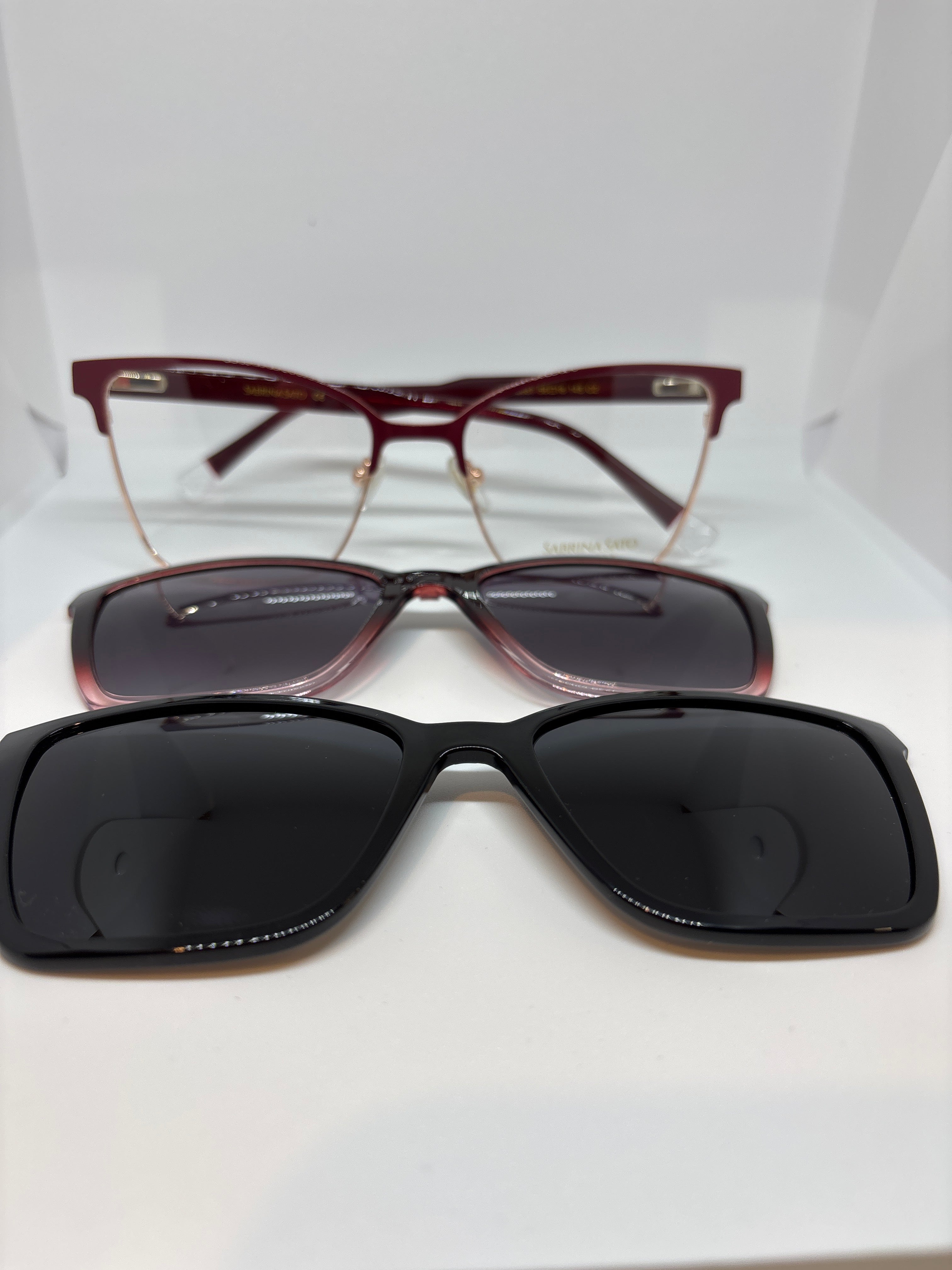 Armação Feminina Sabrina Sato Metal clipon SS681 C2