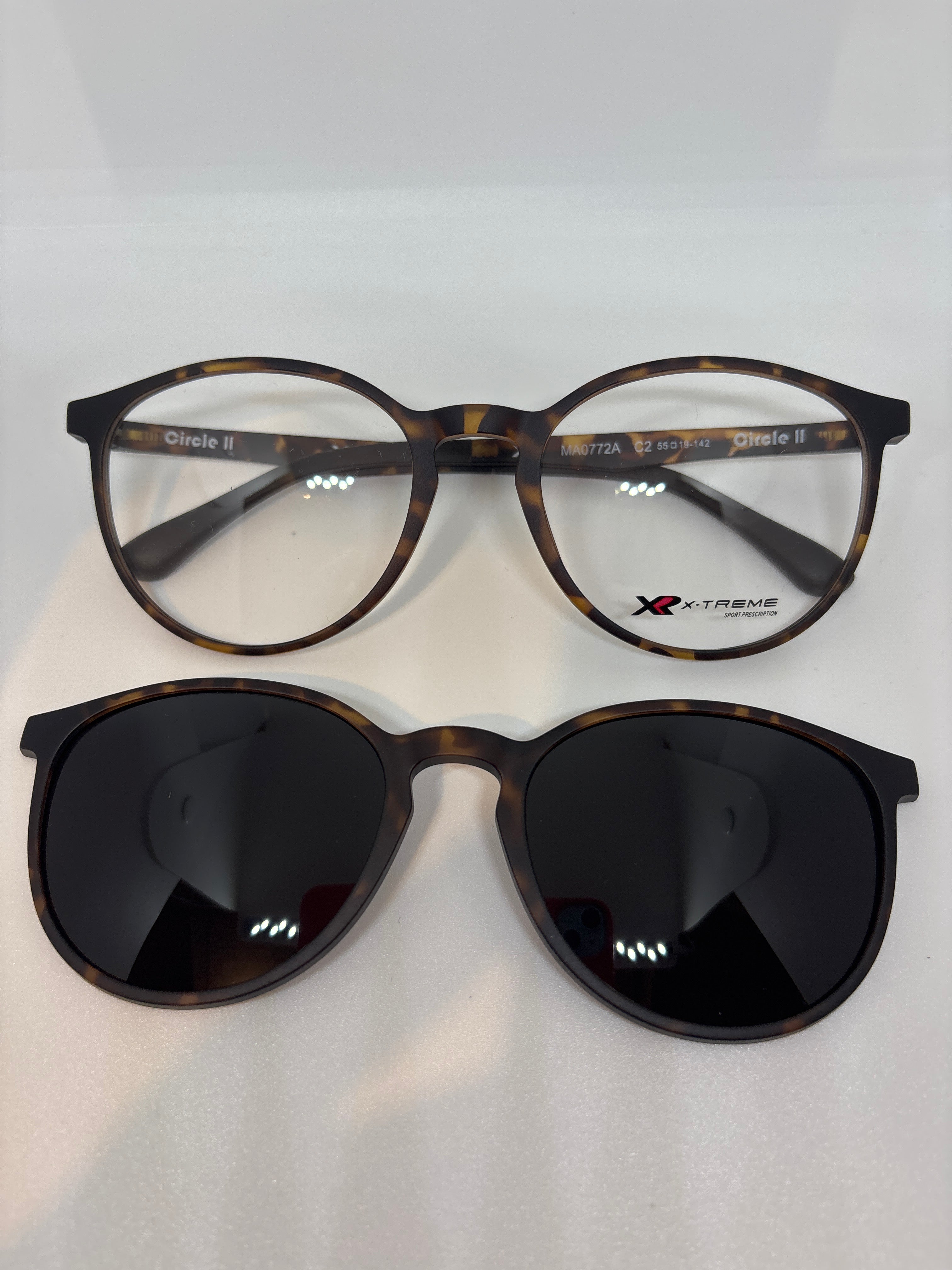 Armação Unissex Xtreme Acetato Clipon Cirele l MA0772A C2