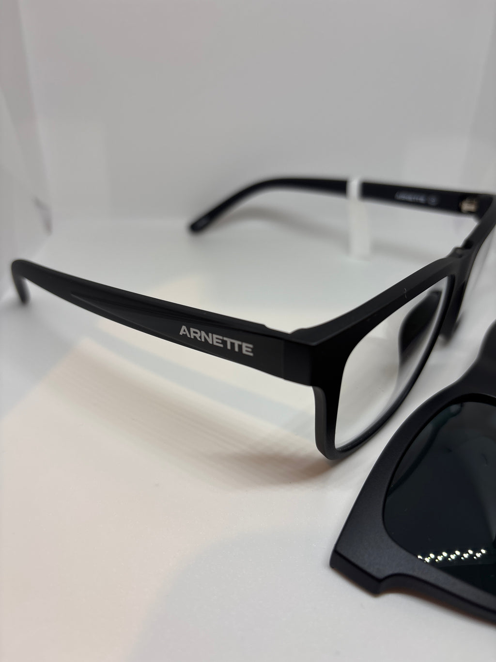 Armação Masculina Arnette Acetato clipon AN4333 2758/1W