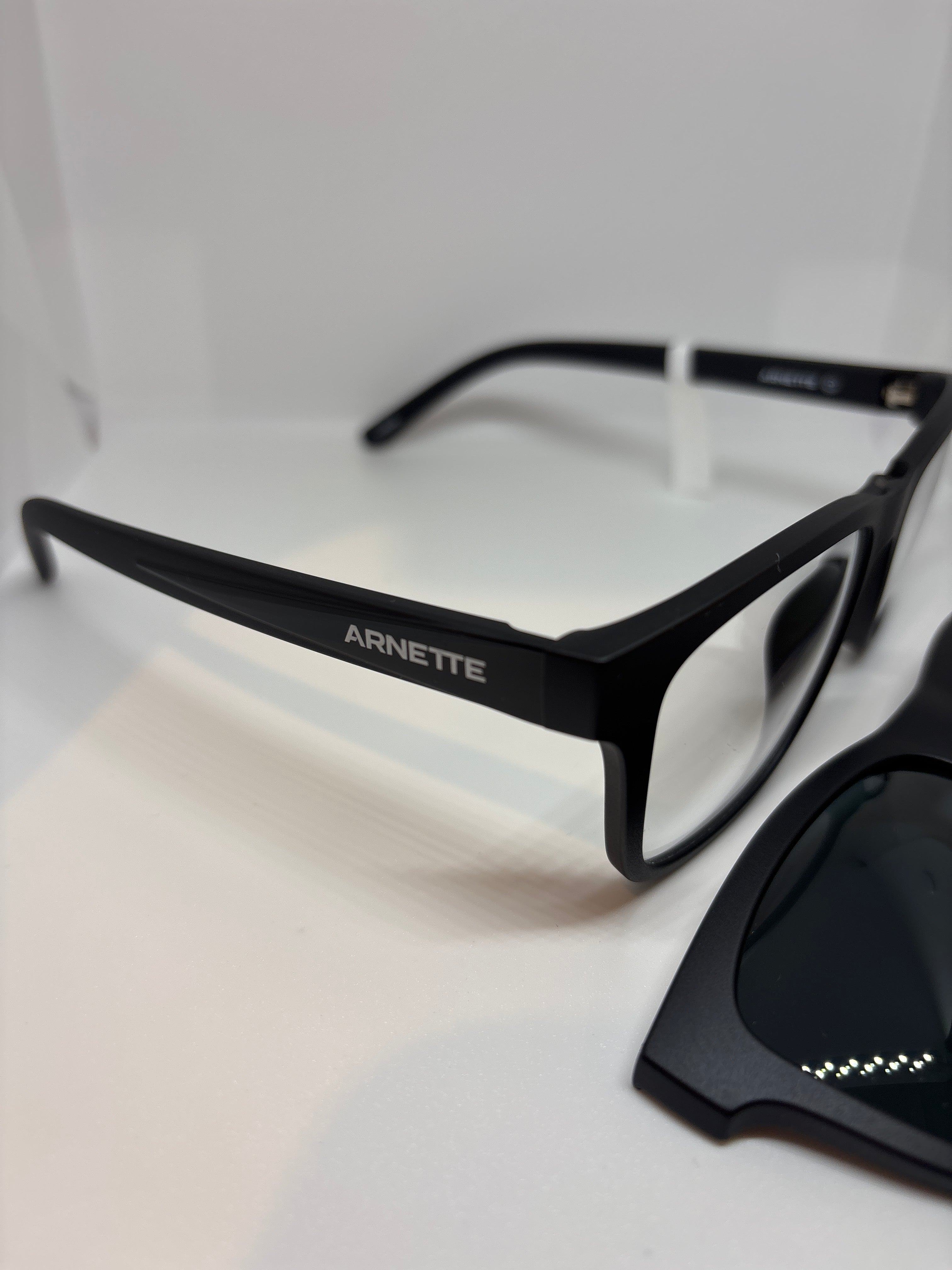 Armação Masculina Arnette Acetato clipon AN4333 2758/1W