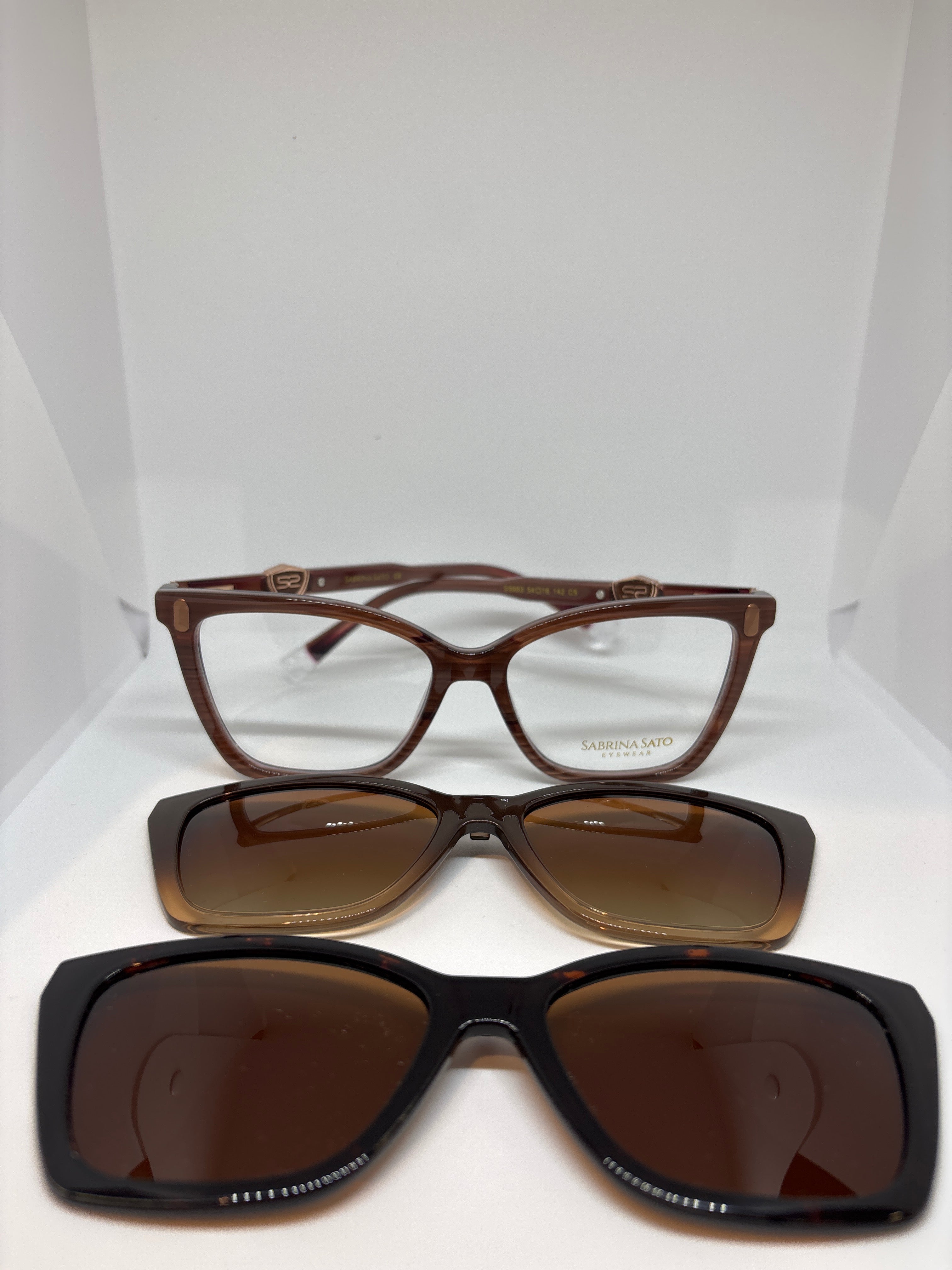 Armação Feminina Sabrina Sato Acetato clipon SS683 C5