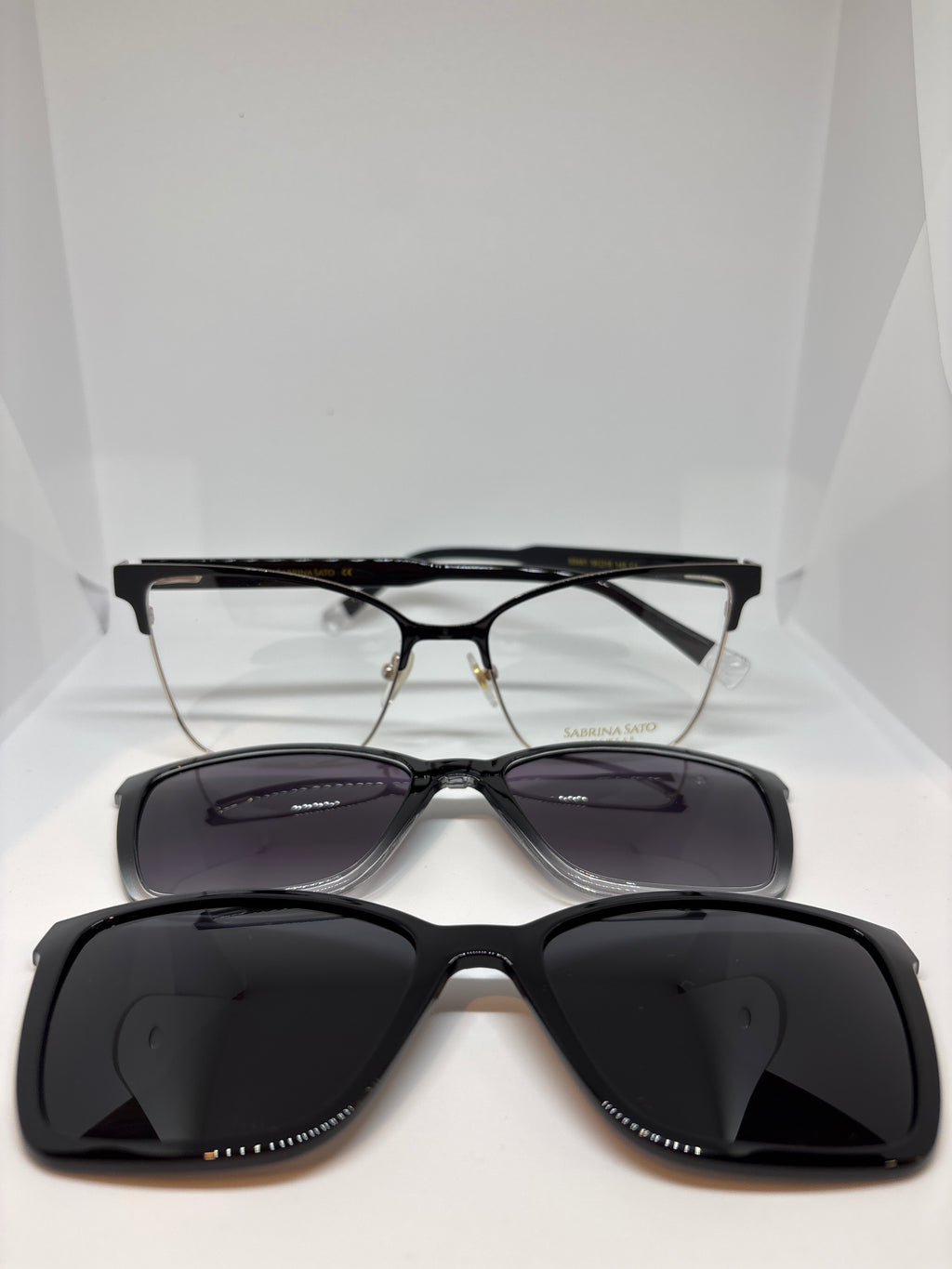 Armação Feminina Sabrina Sato Metal clipon SS681 C1