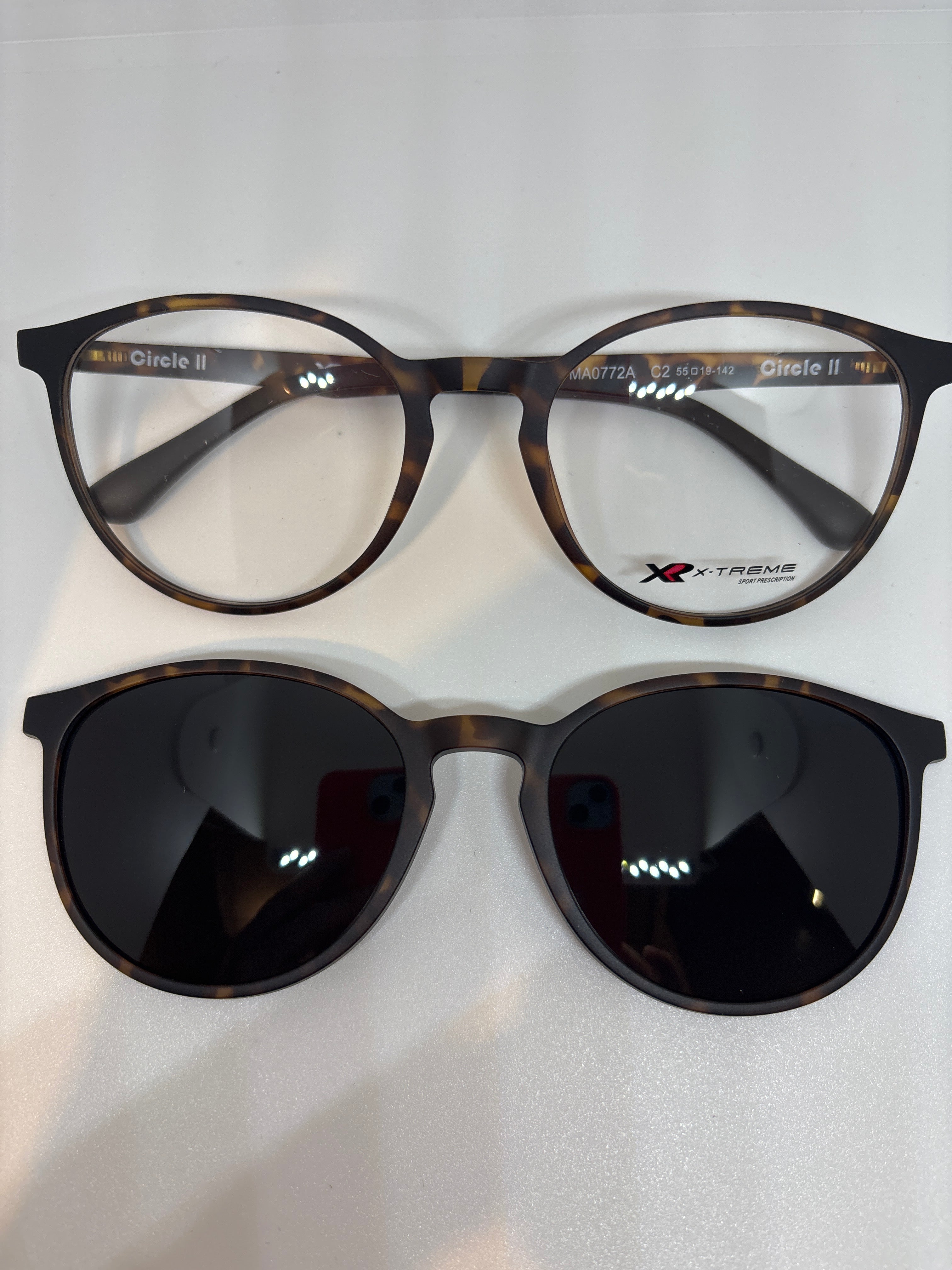 Armação Unissex Xtreme Acetato Clipon Cirele l MA0772A C2