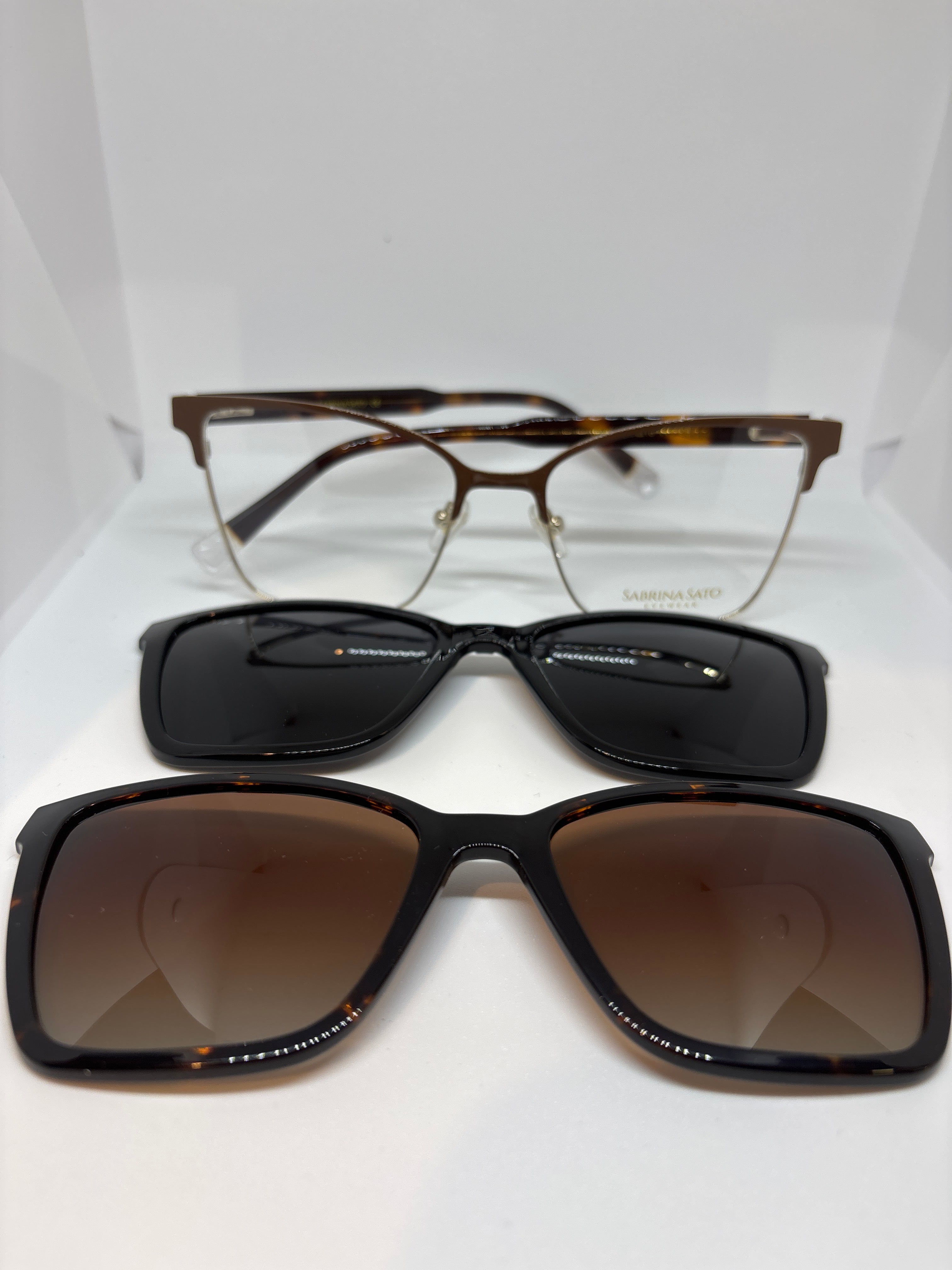 Armação Feminina Sabrina Sato Metal clipon SS681 C5