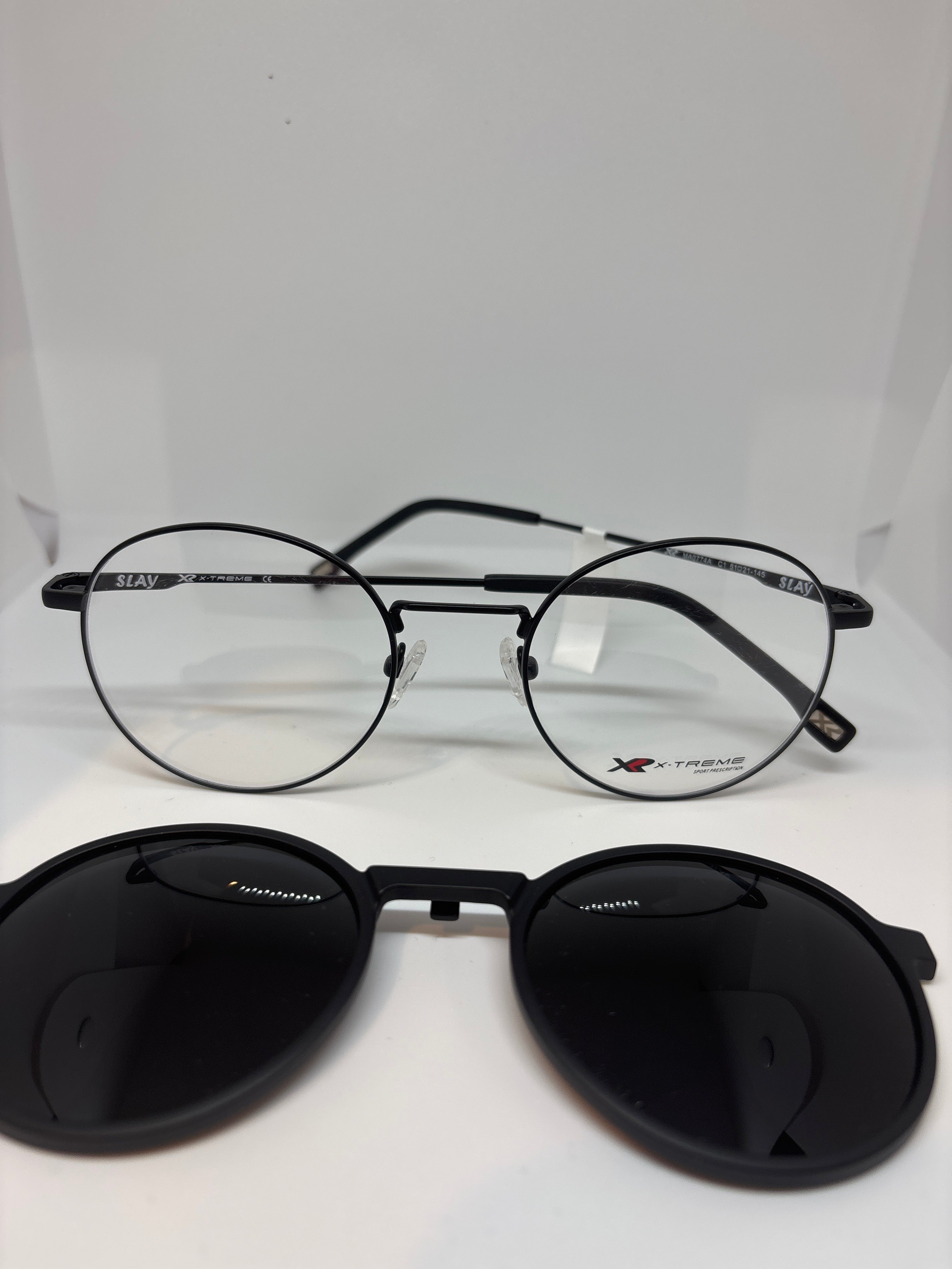 Armação Unissex Xtreme Metal clipon MAO774A C1