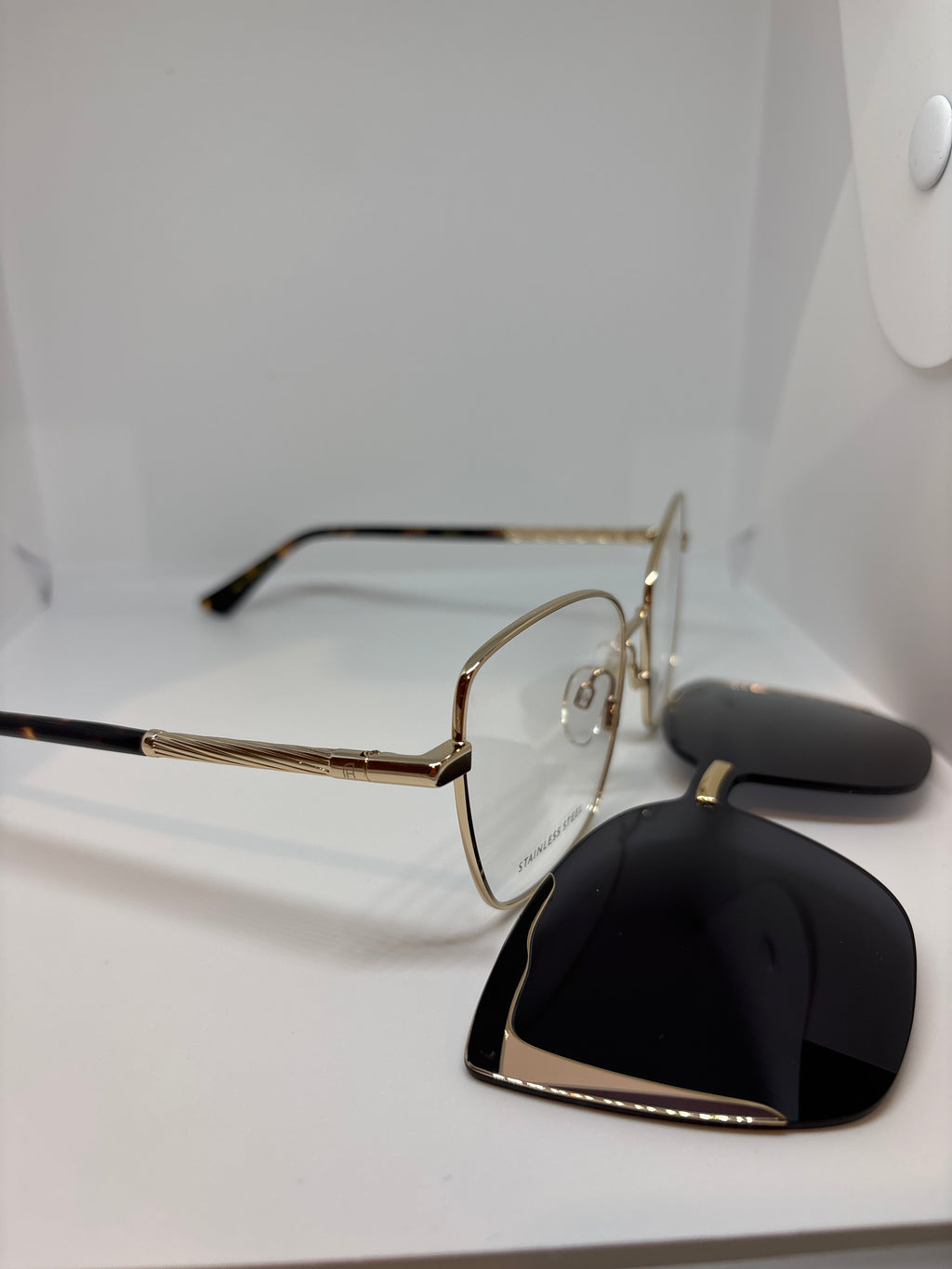 Armação Feminina Ana Hickmann Metal clipon Vivi 2 04A