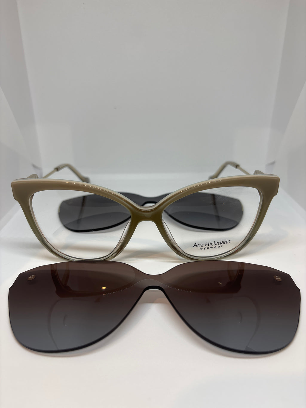 Armação Feminina Ana Hickmann Acetato clipon Vivi 4 H03