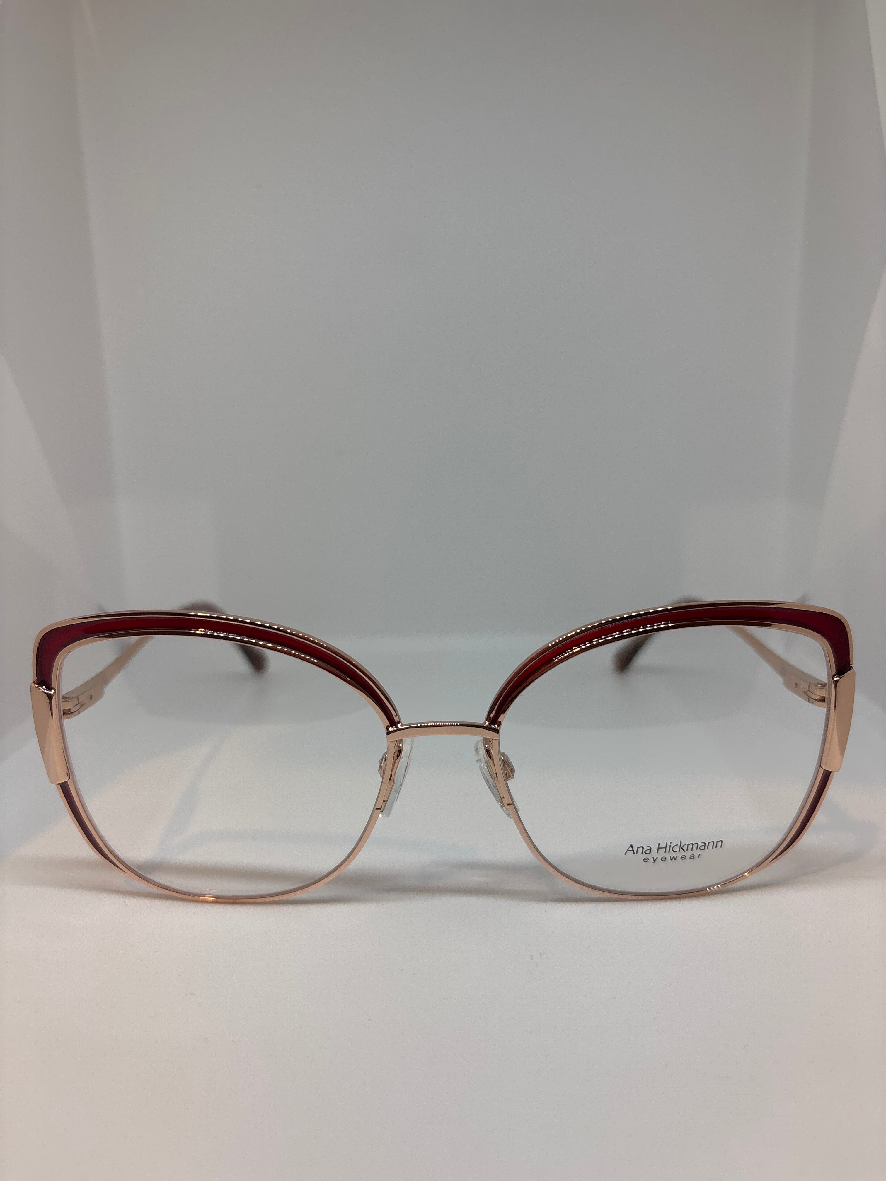 Armação Feminina Ana Hickmann Metal AH1037 04B